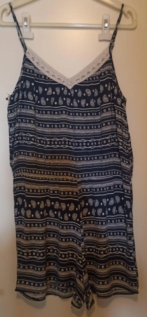 Combishort fluido de verão – Estilo Boêmio / Paisley – photo 2